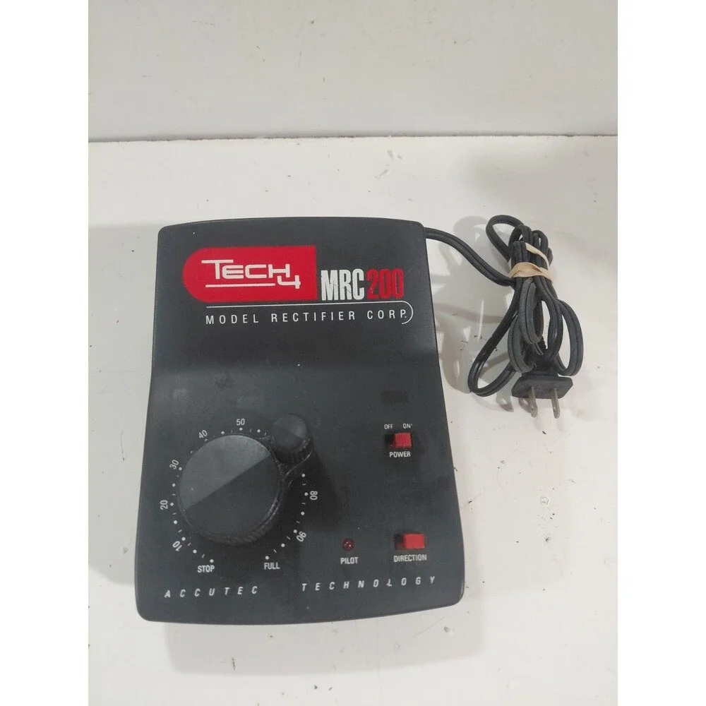 MRC 200 Tech 4 AC/DC HO Scale Model Railroad Electric Train Transformer
